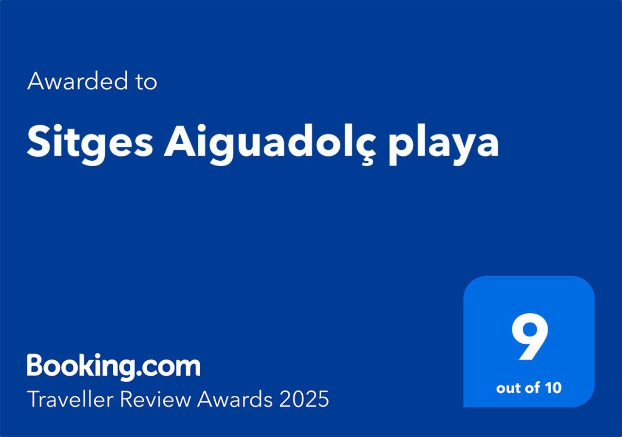 Апартаменты Sitges Aiguadolc Playa Экстерьер фото